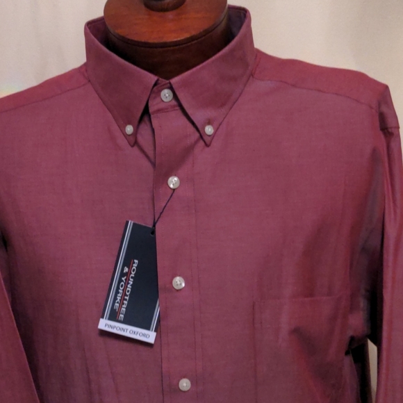Men's Long Sleeve Shirt from Round tree & Yorke - Picture 4 of 7